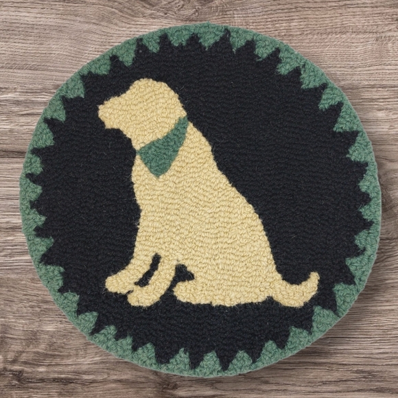 Chandler Four Corners Yellow Labrador Chair Pad - Picture 1 of 6